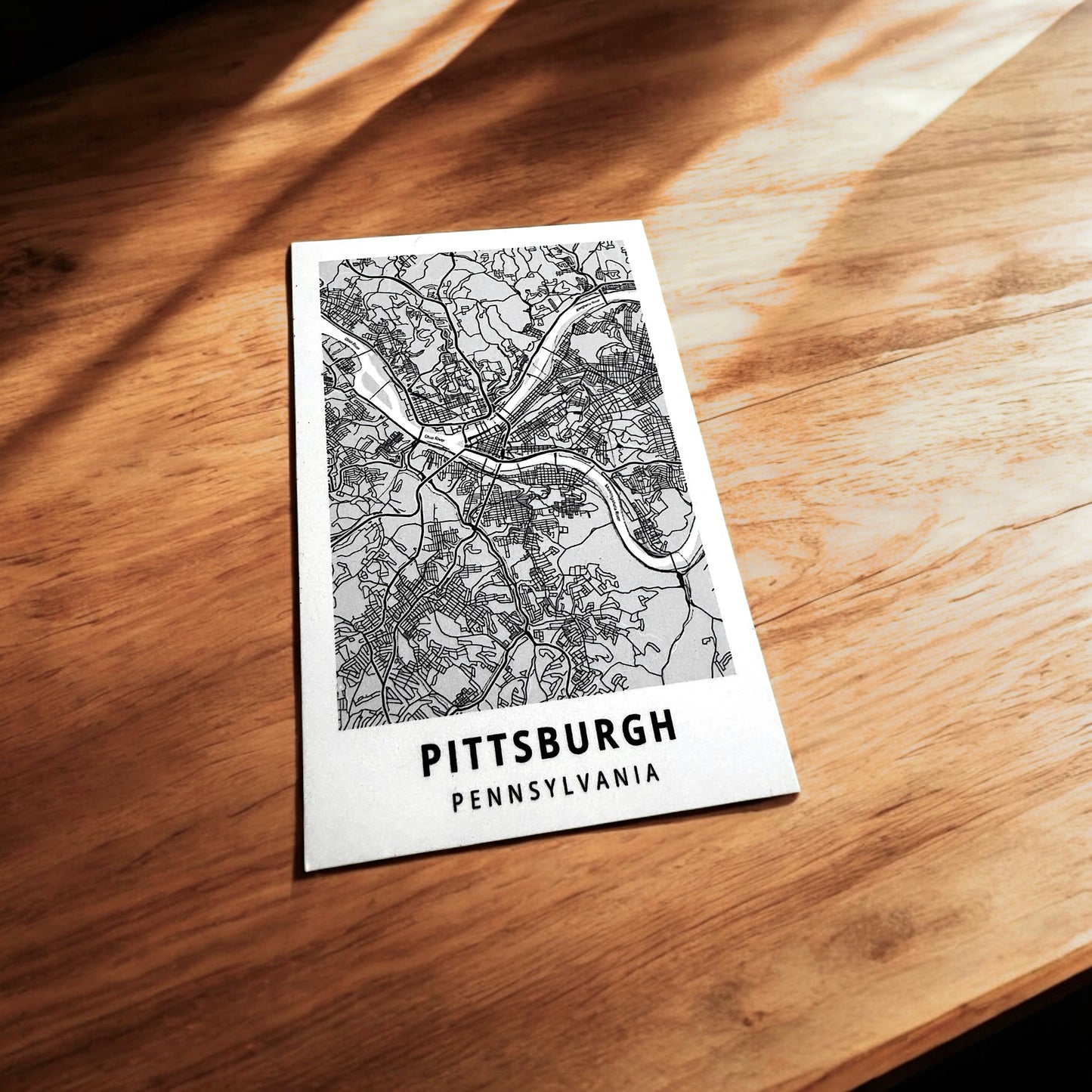 Custom Map Magnets | Choose Your Location | Heart Marks the Spot