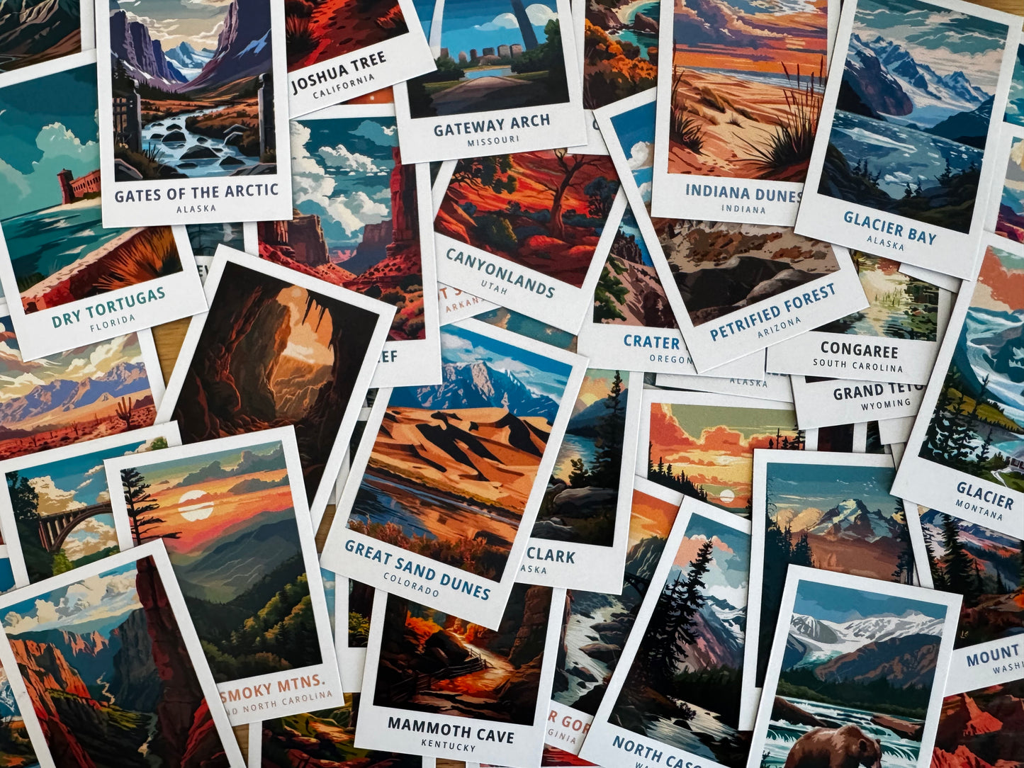 US National Park–Inspired Magnets | Flexible