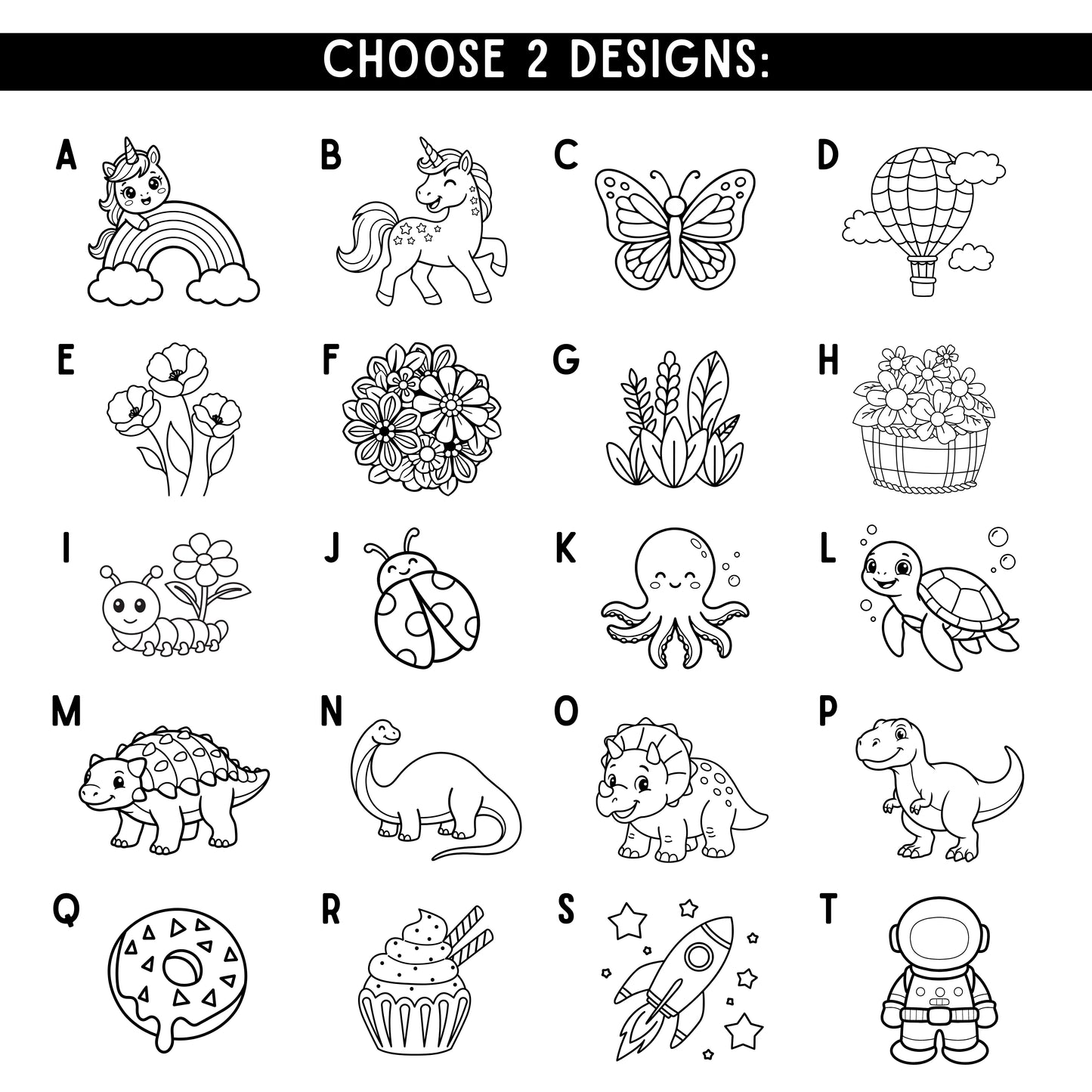 Dry Erase Coloring Magnets: Build Your Own Set