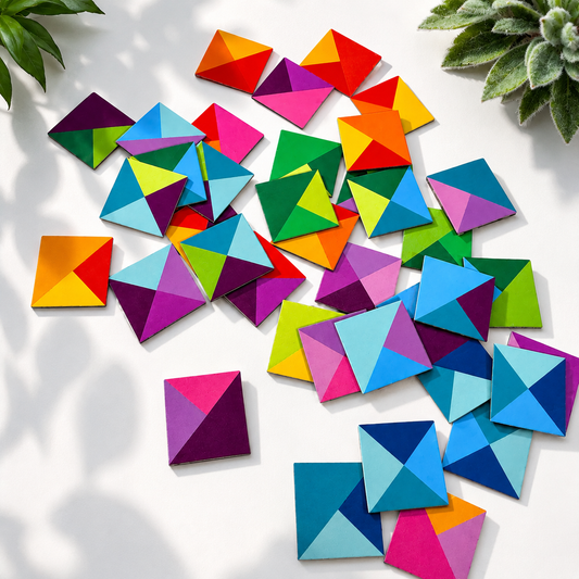 Magnetic Mosaic Tiles